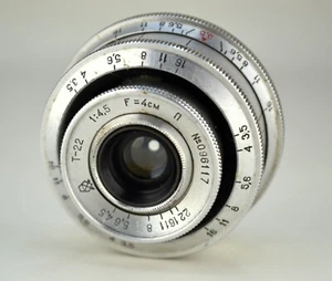 HAND MADE M39 USSR MACRO ONLY LOMO TRIPLET-22 T-22 f4.5/40 LENS from SMENA-2 (2) - Picture 1 of 6