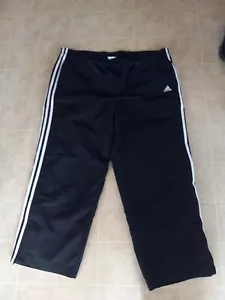 PANTALONE ADIDAS VINTAGE DONNA TAGLIA XL FODERATO IN RETE RELAXED STRAIGHT TRACK JOGGERS - Foto 1 di 4
