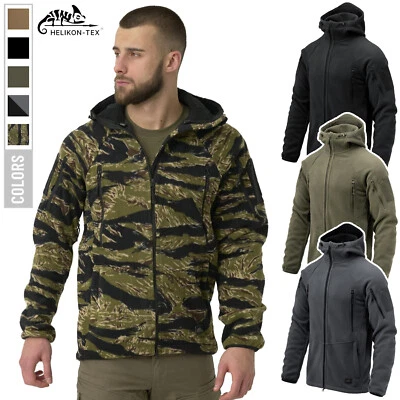 Chaqueta de invierno híbrida Fleece Patriot Mk2 Helikon-Tex militar con capucha táctica Foto 1 de 4
