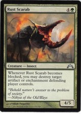Rust Scarab *PLAYSET* Magic MtG x4 Gatecrash SP
