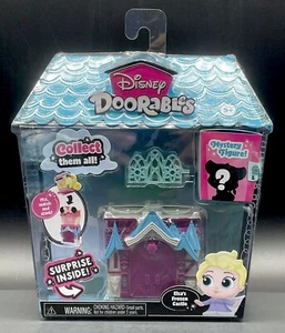 Disney Doorables Mini Stack Playset - Elsa’s Frozen Castle W/ Surprise Figure - Foto 1 di 5