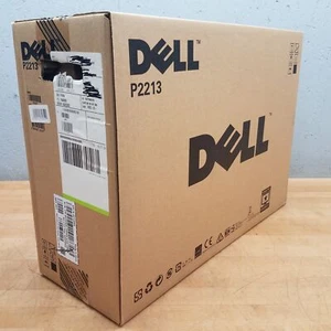 Dell P2213 22" Monitor, 1680x1050, 60Hz, D-sub, DVI, Display Port, 2x USB 2.0 - Picture 1 of 6