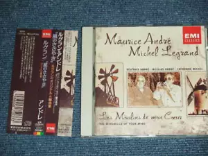 Maurice André / MICHEL LEGRAND Japan 1998 NM CD+Obi LES MOULINS DE MON COEUR - Picture 1 of 1