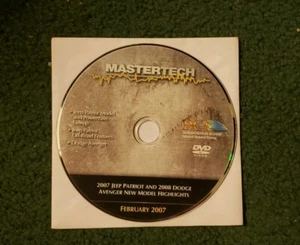Chrysler Mastertech  07 Jeep Patriot & 2008 Dodge Avenger Highlights - Picture 1 of 1
