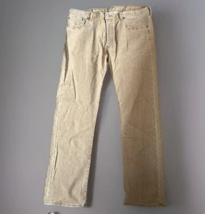 Vintage Levi's 501 Jeans W38 L32 beige - Classic Levi Denim - Bild 1 von 8