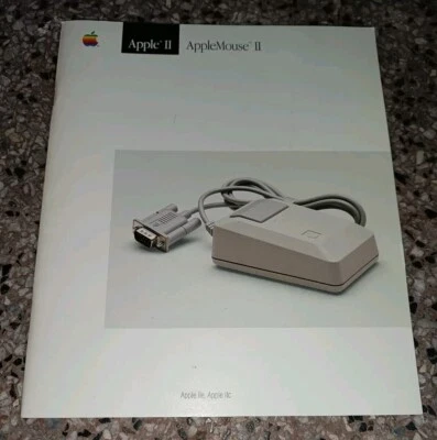 Apple II AppleMouse II Handbuch englisch IIc IIe - Bild 1 von 3