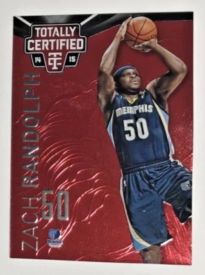 Zach Randolph 2014-15 Panini Totally Certified #5 Platinum Red /279 NBA Insert - Image 1 of 2
