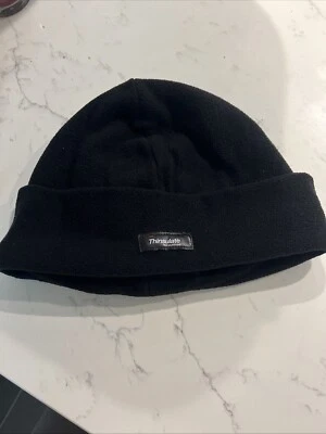 3M Thinsulate Aislamiento Forrado Hombre Negro Invierno Gorro Sombrero Térmico Polar  Foto 1 de 4
