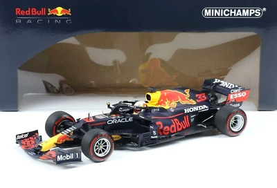 1/18 F1 RB16B Honda RA620H #33 Winner Monaco Max Verstappen Minichamps 110210633 - Image 1 of 4