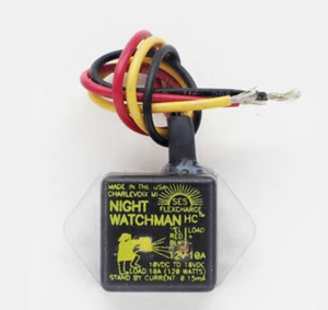 Flexcharge NWHC10/12 Night Watchman 10 Amp 12 Volt Dusk to Dawn Photoswitch - Picture 1 of 1