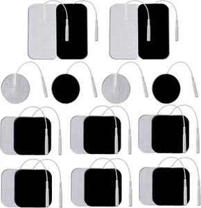 LotFancy TENS Unit Replacement Pads Assorted Sizes, 20PCS Self-Adhesive Electrod - Picture 1 of 12