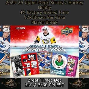 Alex Vlasic 2024-25 Upper Deck Series 2 Hobby - 1X Case Player BREAK #9 - Picture 1 of 3