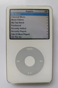 Reproductor MP3 Apple iPod Classic 80 GB A1136 5ª Generación Blanco - Imagen 1 de 4