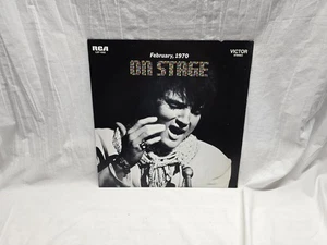 Elvis Presley On Stage February 1970 Record Vinyl LP VG  - Picture 1 of 4