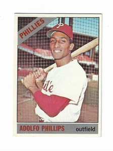 1966 Topps #32 Adolpho Phillips Rookie RC como nuevo - Imagen 1 de 2