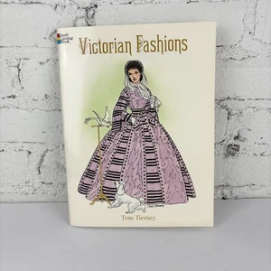 Vintage Victorian Fashions Dover Coloring Book - Picture 1 of 3