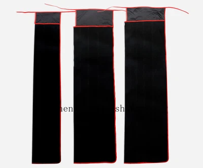 Flannelette vara de pesca com mosca capa vara meia luva vara estojo bolsa protetora - Imagem 1 de 4