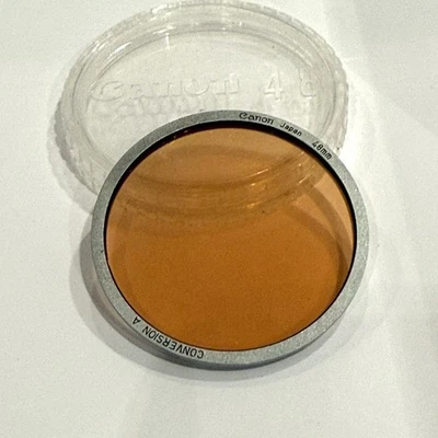 [AS IS] Canon RF 48mm Conversion A Filter for 35/1.5.50/1.4 from JAPAN Foggy - Image 1 of 4