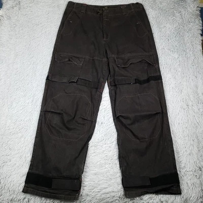 Pantalones de mezclilla holgados Marithe Francois Girbaud para hombre 38x32 cinta de transporte lavado oscuro Y2K Foto 1 de 4