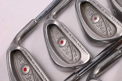 Ping Eye 2 Irons / 3-PW / Red Dot / Regular Flex Ping ZZ Lite Shafts - Image 1 of 4