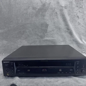 Sony RCD-W1 Dual CD Recorder w/remote Tested Fully Functional Bonus Blank Discs - Picture 1 of 13