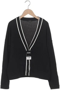 Massimo Dutti Strickjacke Damen Cardigan Jacke Gr. XS Baumwolle Schwarz #wgnyc73 - Bild 1 von 5