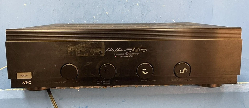 NEC POWER AMPLIFIER AVA-505 NEMCO - Image 1 of 4