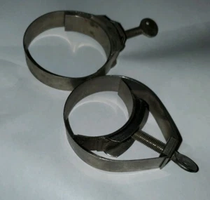 2 Hose Clamps Wittek TROG Period Correct War Bird Hot/Rat Rod 1342A2154-13 - Picture 1 of 9