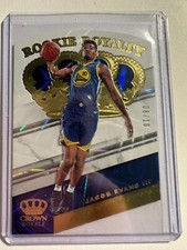 K106,053 - 2018-19 Crown Royale Rookie Royalty Gold #9 Jacob Evans III #/10