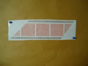 Aufkleber Kotflügel vorne XT 600 Tenere Motorrad weiß mudguard sticker - Bild 1 von 1