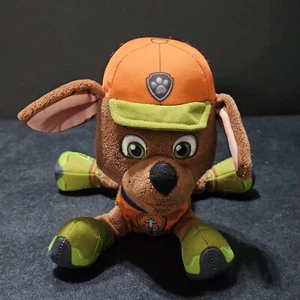 Paw Patrol Plush Zuma Dog Puppy 8" Spin Master 2015 Jungle Rescue Brown Orange - Picture 1 of 8