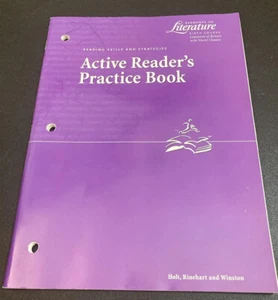 Active Reader's Practice Book Element of Literature 6th Course Britain Classic - Picture 1 of 5