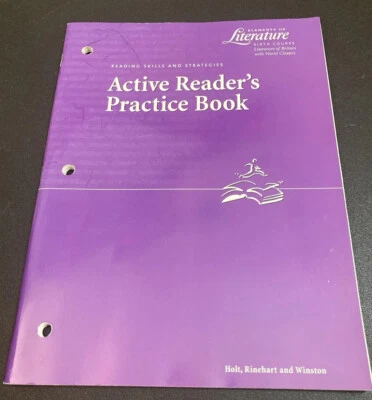Active Reader's Practice Book Element of Literature 6th Course Britain Classic - Image 1 of 4