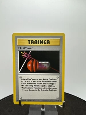 PlusPower - Base Set - 84/102 - Singles - Pokemon TCG - Shadowless - LP - Image 1 of 4