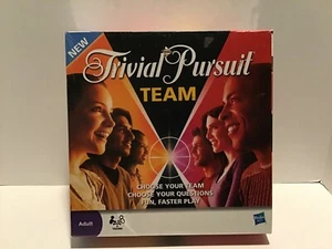 TRIVIAL PURSUIT TEAM Board Game NEW FACTORY SEALED 2009 Hasbro - Picture 1 of 3