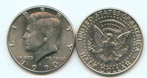 1990-D KENNEDY HALF DOLLAR (V964) Nice coin - Picture 1 of 1