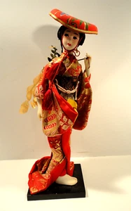 Vintage Japanese Geisha Doll - Picture 1 of 7