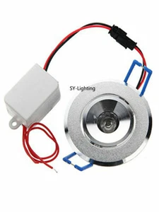 12PCS 3W LED UV 365nm 58mil Chip Recessed Curing sterilization Blacklight Lamp - Picture 1 of 9