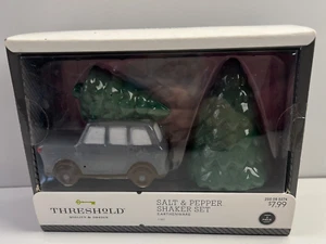 Car & Christmas Tree Salt & Pepper Shakers From Target NEW - Picture 1 of 7