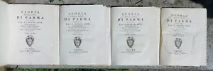 STORIA DELLA CITTA’ DI PARMA IRENEO AFFO’ 1792 / 95 ORIGINALE COMPLETA - Foto 1 di 7