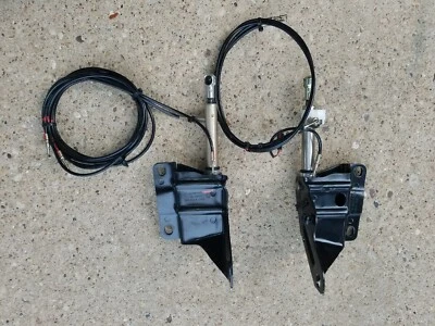 01-06 BMW 325CI 330CI M3 E46 CONVERTIBLE SUPERIOR HIDRÁULICO IZQUIERDO DERECHO CILINDRO DE CHOQUE Foto 1 de 4