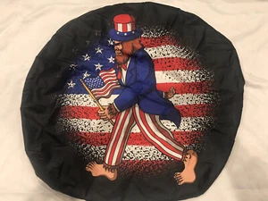 15 US American Flag Bigfoot Spare Tire Wheel Cover for jeep truck suv camper RV - Picture 1 of 4