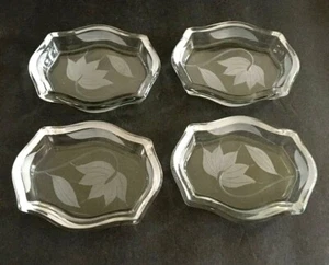 McBride Cameo Individual Butter Dish Set of 4 - Picture 1 of 4