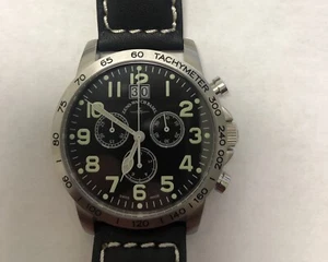 Zeno-Watch Basilea Cronografo Tachimetro Pilota 6349 - Foto 1 di 3