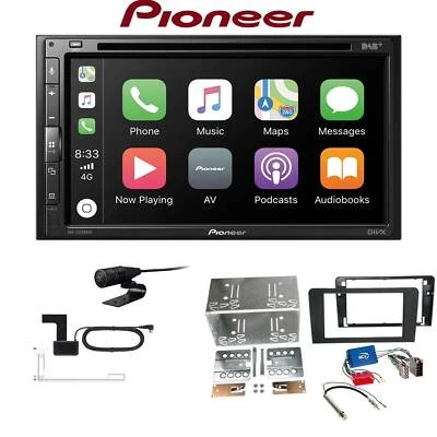 Autoradio Pioneer Apple CarPlay Android Auto DAB+ für Audi A3 2003-2006 schwarz - Bild 1 von 4