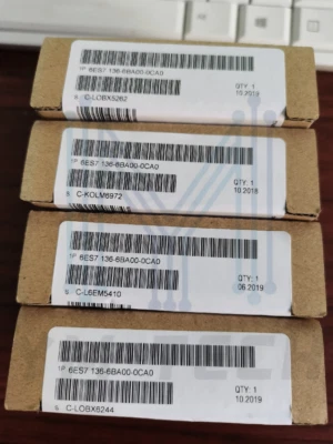 New Siemens 6ES7 136-6BA00-0CA0 MFG 2020 SIMATIC ET 200SP Digital Input - Image 1 of 4