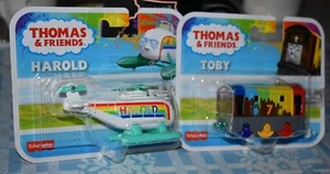 Thomas and Friends HAROLD & TOBY RAINBOW LOT OF 2  NEW - Picture 1 of 5