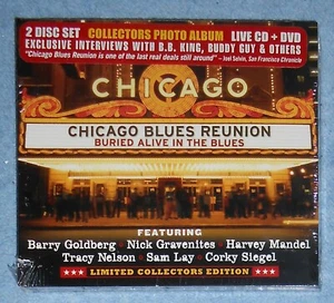 CHICAGO BLUES REUNION - Buried Alive in The Blues, CD & DVD, Harvey Mandel, NEW - Picture 1 of 2
