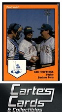 Dan Fitzpatrick 1989 ProCards Minor League Team Sets #395  Stockton Ports