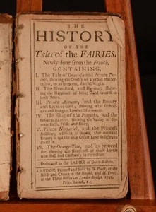 1721 History of the Tales of the Fairies Very Scarce Marie-Catherine d'Aulnoy - Bild 1 von 7